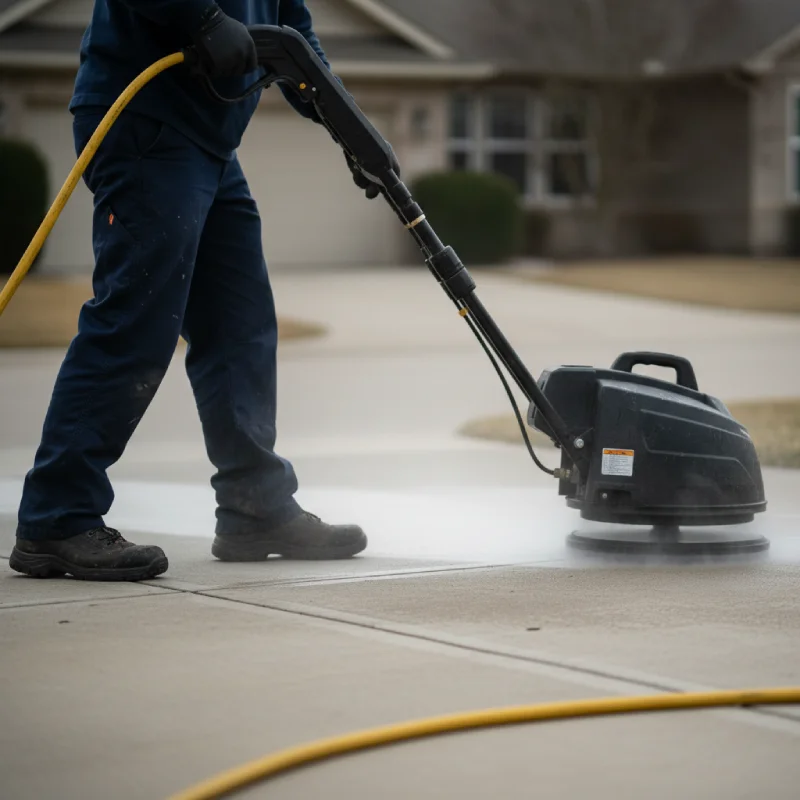 how to pressure wash concrete without damaging it img